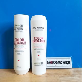 Bộ Dầu Gội & Dầu Xã Giữ Màu Color EXTra RICH Goldwell