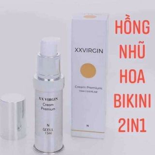 Xxvirgin 💝FREESHIP💝Kem Làm hồng Nhũ Hoa & bikini loại 5ml (Tặng quần ren XK)