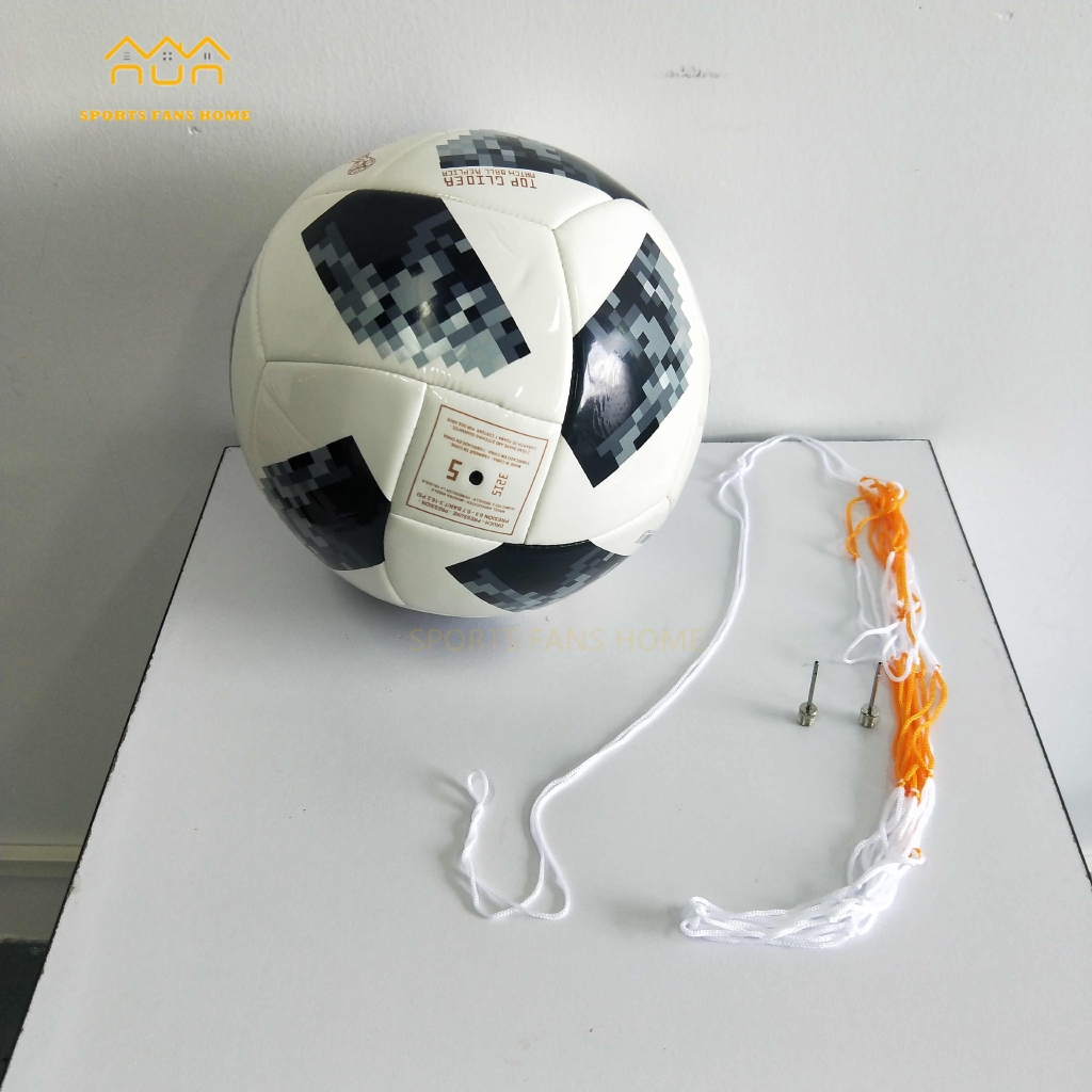 Trái Bóng World Cup 2018 Da Pu Size 5 Và Phụ Kiện