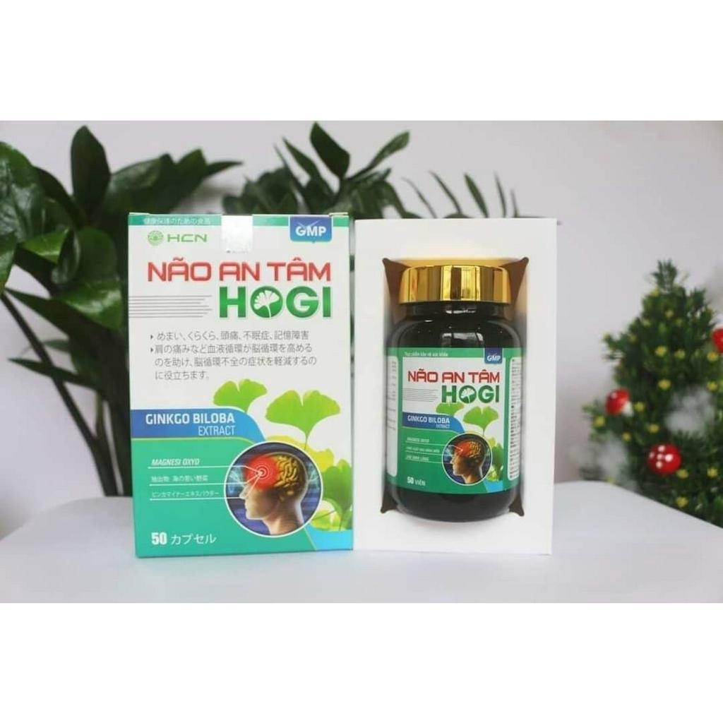 Viên Uống Não An Tâm Hogi Tăng Cường Chức Năng Não Bộ Hộp 50 Viên