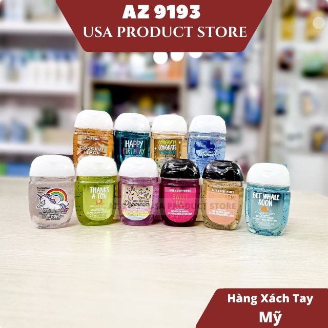 [XÁCH TAY MỸ] Nước Rửa Tay Khô Bath and Body Works BBW Xách Tay Mỹ 29ml - Sạch 99% Vi Khuẩn, Lưu Hương Lâu - AZ 9193 | BigBuy360 - bigbuy360.vn