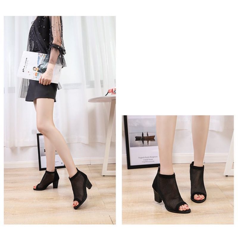 Boots lưới nữ tính