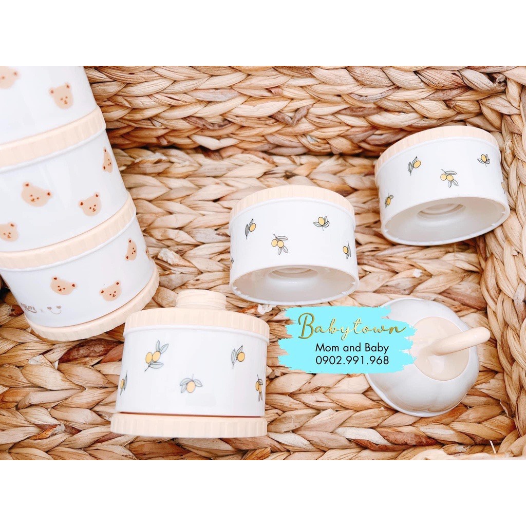 EMMAKIDS – TGM x DOTTODOT - CHIA SỮA 3 NGĂN