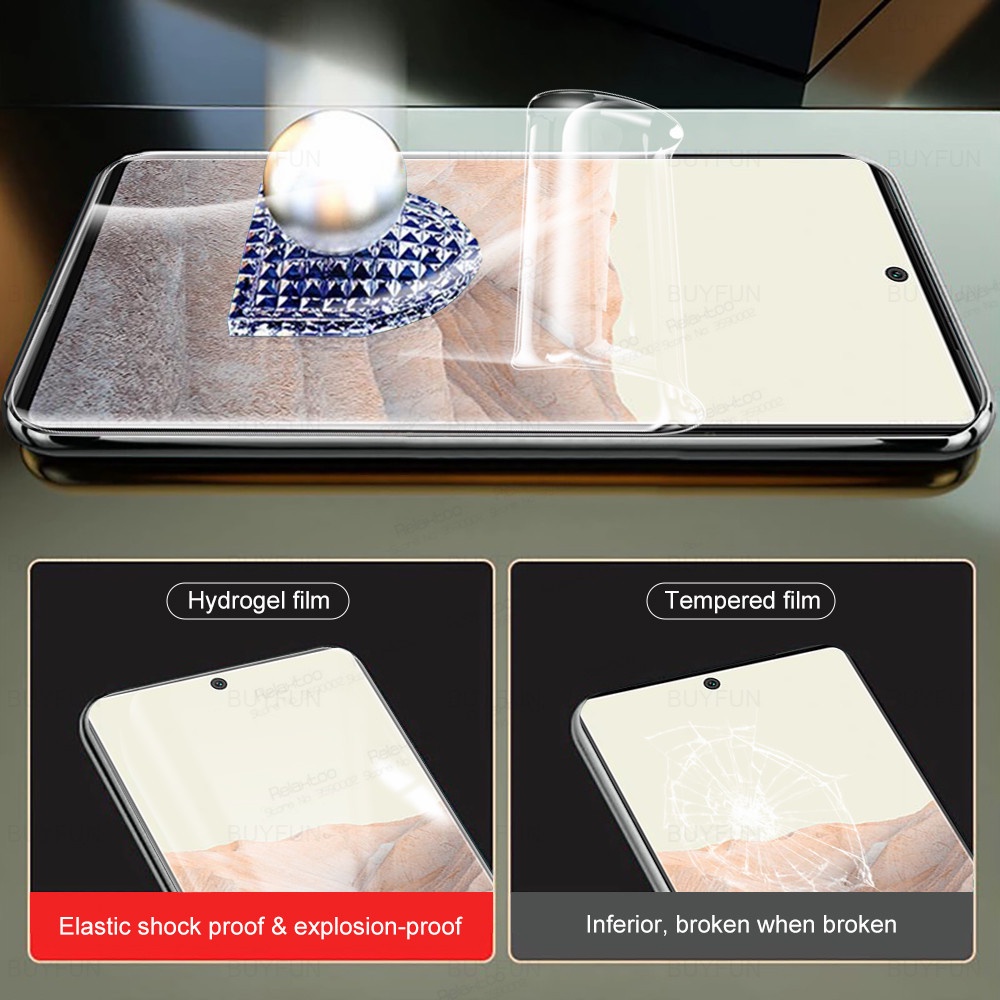 Set 3 Miếng Dán Cường Lực Cong Bảo Vệ Màn Hình Cho Google Pixel 6 Pro Pixel6 6pro 6.67 "Kính