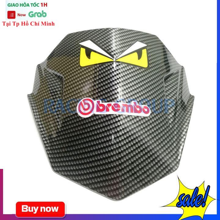 Mão Chắn Gió Ex150, Winner Ver 2 Cacbon Siêu Ngầu Kèm Miếng Dán Ngẫu Nhiên
