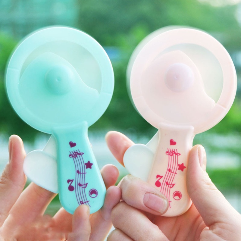 Quạt Cầm Tay 17cm Dạng Nhấn Cho Bé