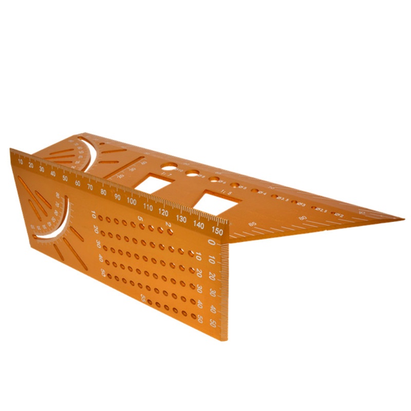 Thước Đo Góc 45 / 90 Độ Bằng Hợp Kim Nhôm Cao Cấp