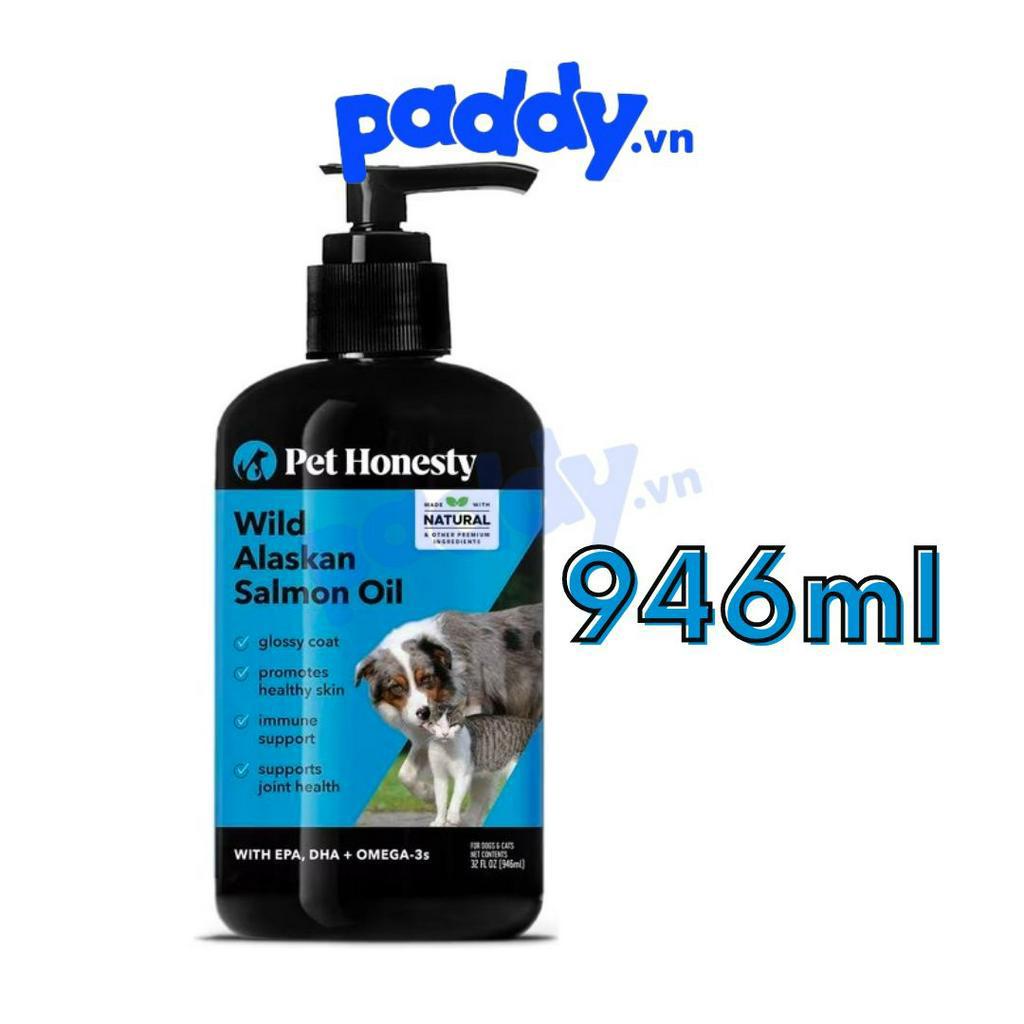 Dầu Cá Hồi Alaska Cho Chó Mèo Pet Honesty