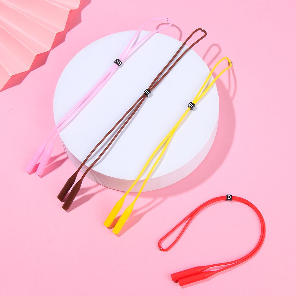 Dây đeo mắt kính bằng silicone chống trượt thể thao nhiều màu sắc