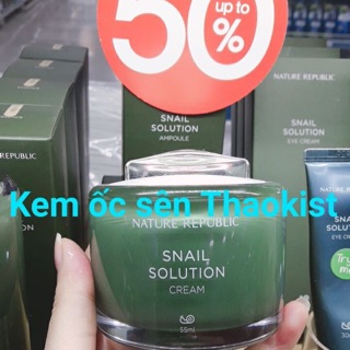 Kem dưỡng cao cấp ốc sên nature republic