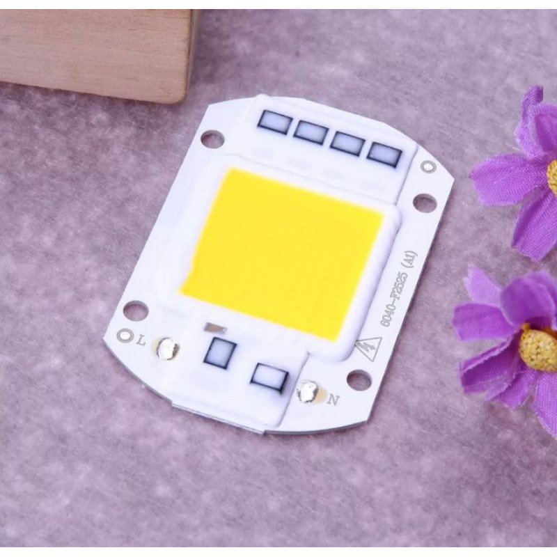 •••HCM••• Chip LED COB 50W/220V Ánh Sáng Trắng Siêu Sáng.