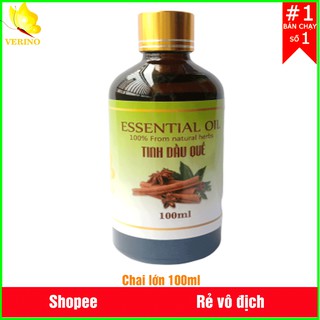 Tinh Dầu Quế 100ml - Thơm phòng khử mùi chống mốc hiệu quả