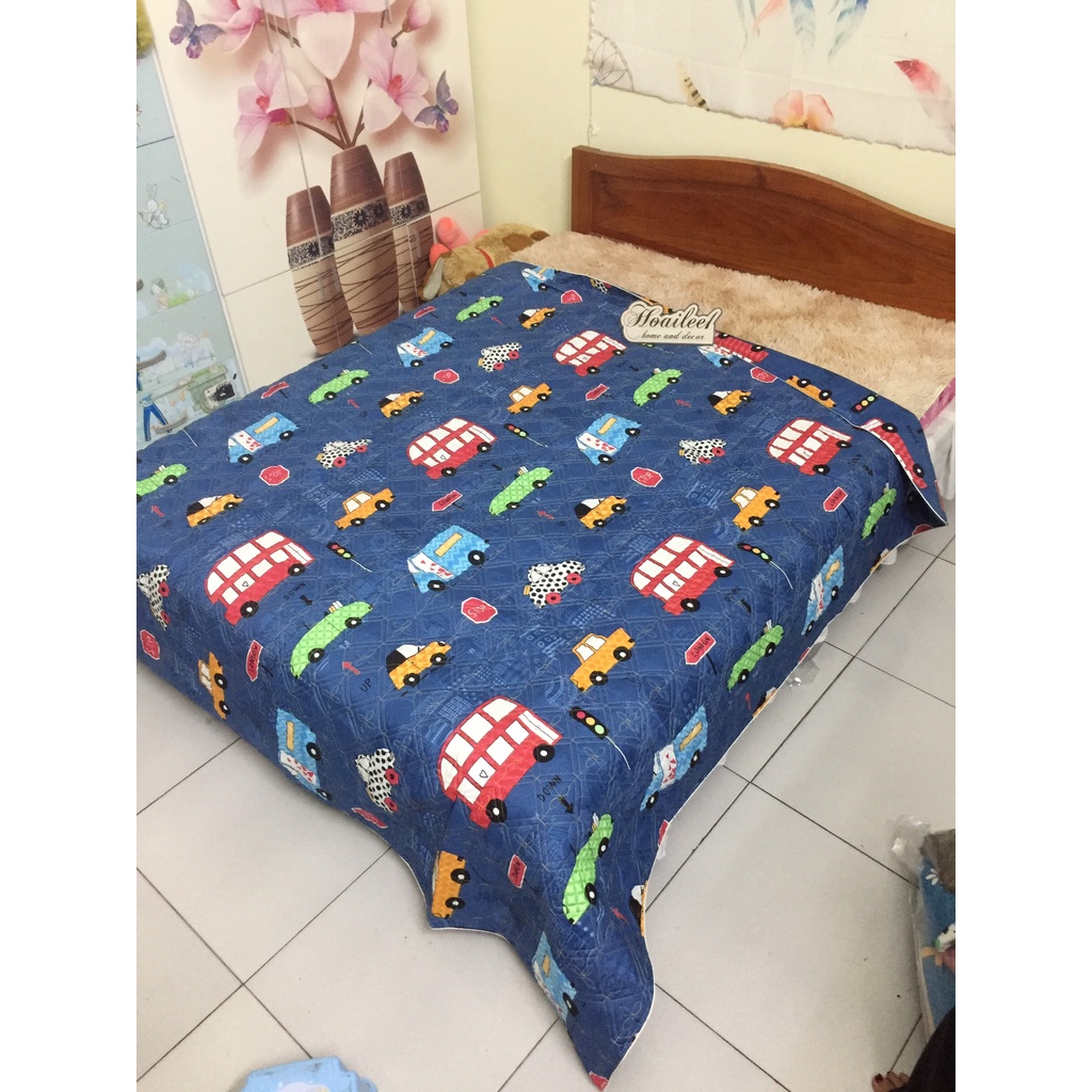 Vỏ Chăn Trần Bông Có Khoá Kéo Lồng Được Ruột Đủ Mẫu - Kích Thước : 1,9m x 2m và 2mx2m2