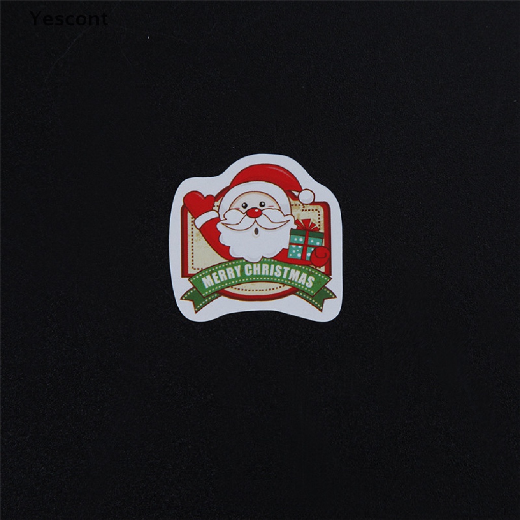 Yescont 48pcs / Box Christmas Cake Decor Sticker Scrapbook Diy Diary Photo Album Label Decor .