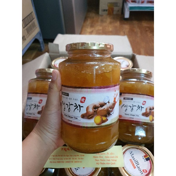 Mật Ong Gừng Hàn Quốc Hũ 1Kg