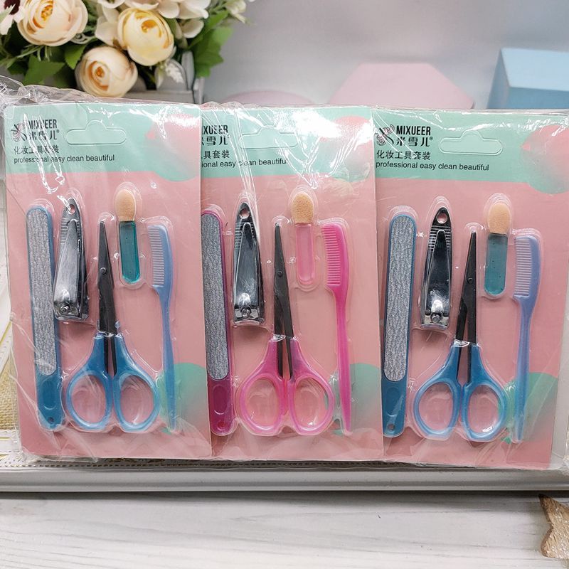 MVP2698 Set 5 Món Kéo, Bấm Móng ,Dũa Tiện Lợi