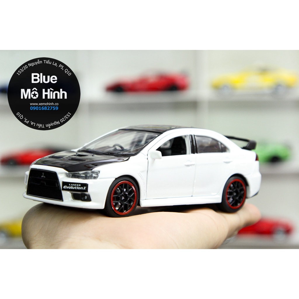 Blue mô hình | Xe mô hình Mitsubishi Lancer Evo 1:32