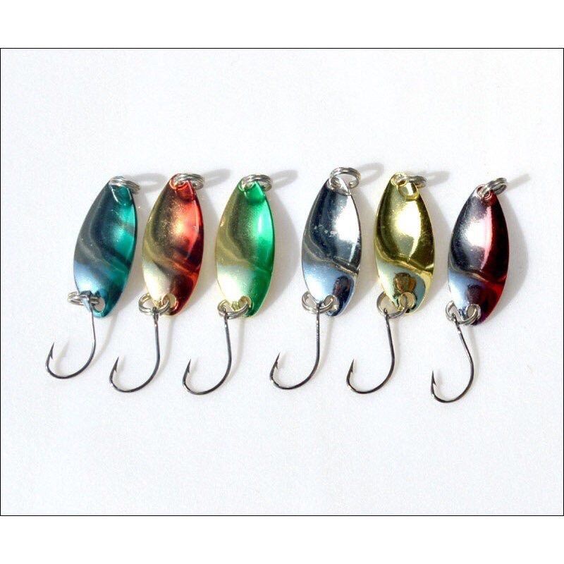 Mồi thìa lượn câu lure cá suối, mương