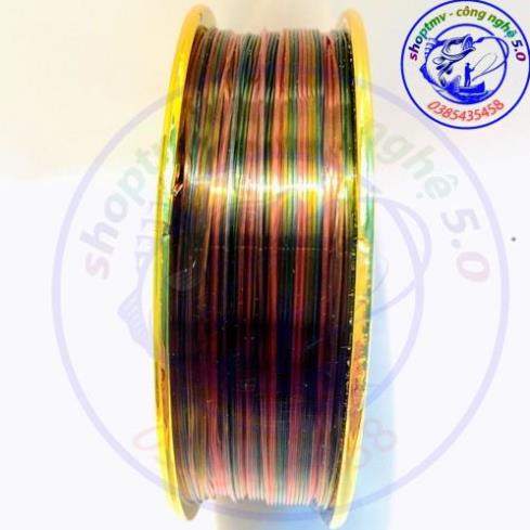Dây cước câu cá 7 màu KRONER - cước con gấu đủ kích cỡ