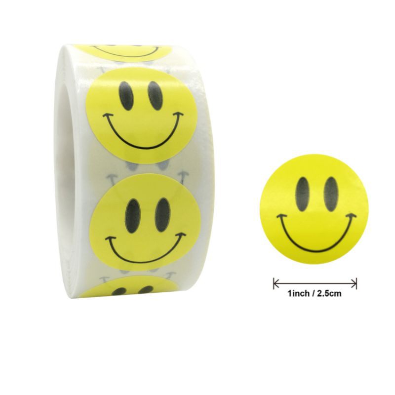 Cuộn 500 Nhãn Dán Sticker Thank You Loại Đẹp