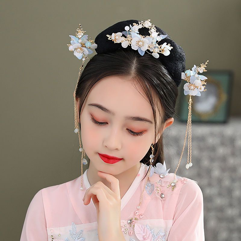 Trâm Cài Tóc Phong Cách Hanfu Cổ Điển Cho Bé Gái