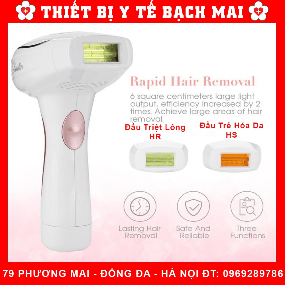 Máy Triệt Lông Vĩnh Viễn Tốt Nhất BOSIDIN D1119 Ánh Sáng Lạnh - Không Dùng Gel - Spa Chuyên Dùng