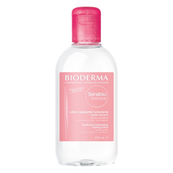 Nước cân bằng, dưỡng ẩm Bioderma Sensibio Tonique 100ml-250ml