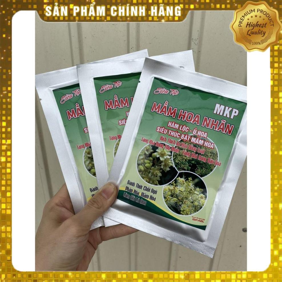 PHÂN BÓN KÍCH HOA⚡️CHUYÊN CHO CÂY NHÃN,GÓI NHỎ TIỆN DỤNG⚡️kích hoa,tạo mầm cực tốt,ngồng hoa to,dài,tăng thụ phấ 2