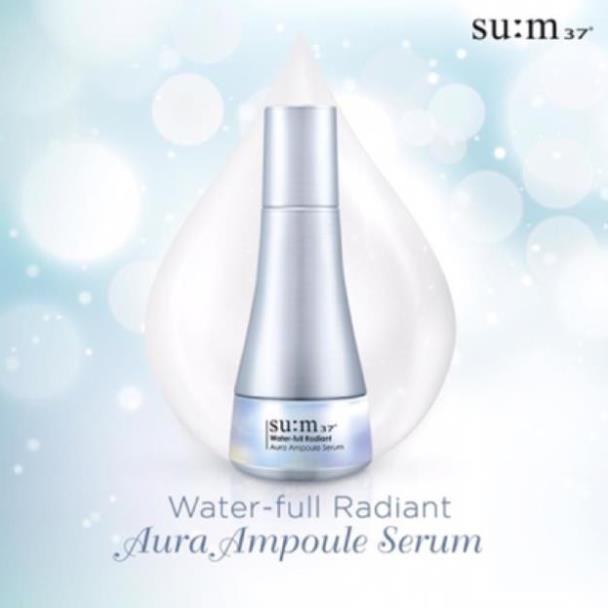 Tinh chất dưỡng trắng chuyên sâu su:m37 water full radiant aura ampoule