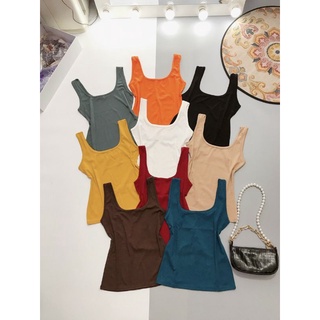 Áo ba lỗ cổ vuông hàng đẹp nhiều màu