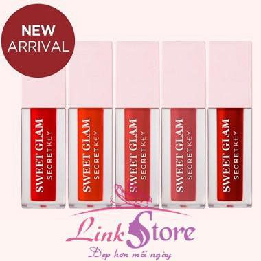 Son kem lì Secret Key Sweet Glam Velvet Tint