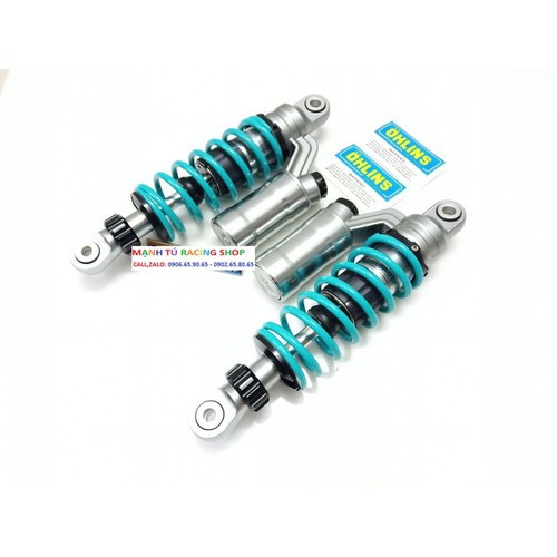 phuộc sau xe sirius ohlins xanh nitron bình dầu