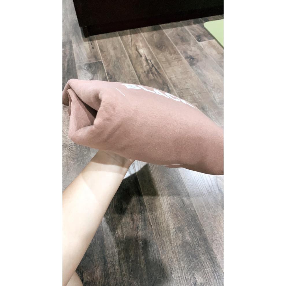 Áo Nỉ Dáng Suông Black Air - Áo hoodie dài tay bồng màu nâu cá tính, trẻ trung XX99 | BigBuy360 - bigbuy360.vn