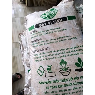 đất vi sinh bao 20dm3(16-18kg)