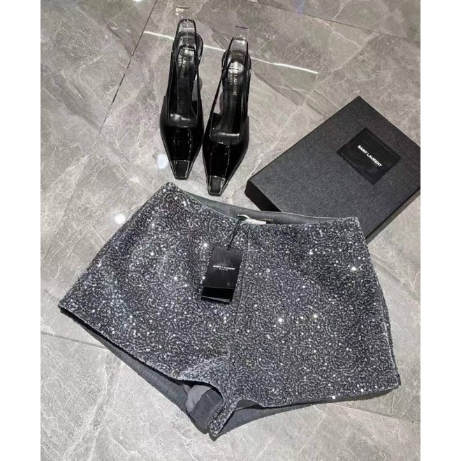 Quần sooc nhũ hàng QCL1