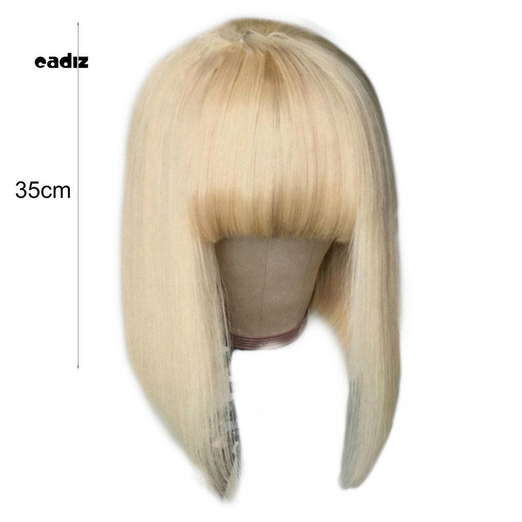 Bộ Tóc Giả Ngắn Ngang Vai Dễ Sử Dụng Dành Cho Nữ