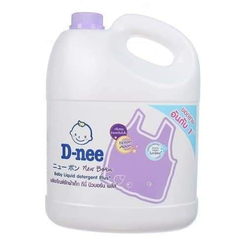 Nước Giặt Quần Áo DNEE Tím 3000ml - CHÍNH HÃNG Thái Lan, An Toàn Cho Bé ☀️