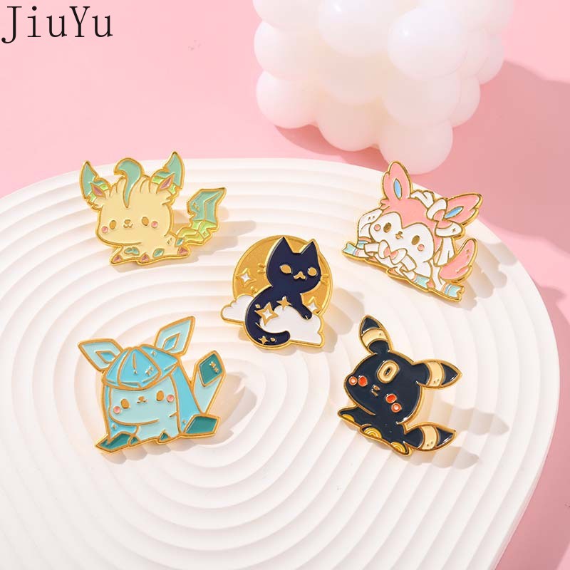 Ghim Cài Áo Hình Động Vật Hoạt Hình Đáng Yêu