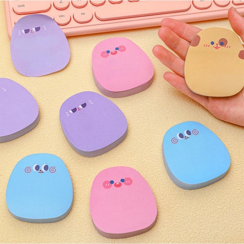 1 Tập Giấy Ghi Chú Màu Sắc Ngọt Ngào
