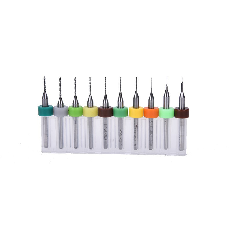 Set 10 Mũi Khoan Micro PCB CNC Chuyên Dụng