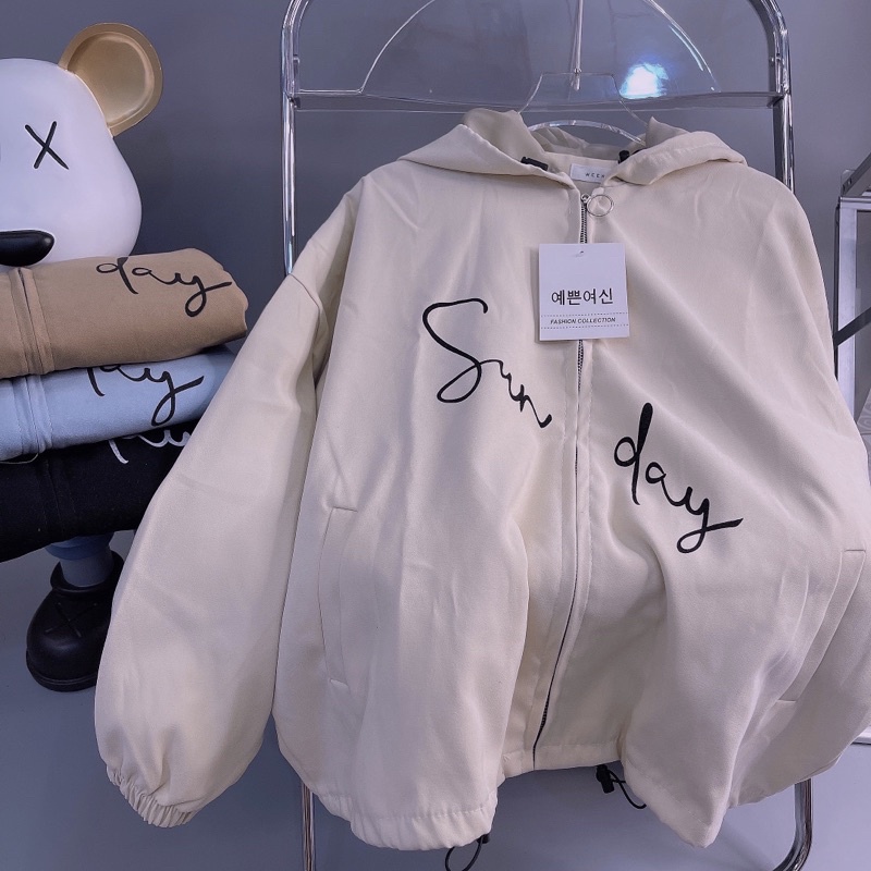 ÁO KHOÁC DA LỘN 2 LỚP SUNDAY SIÊU HOT