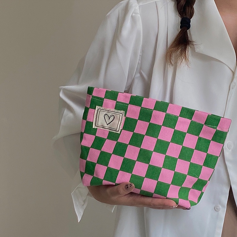 Túi đựng mỹ phẩm du lịch cỡ lớn thiết kế đơn giản dễ thương