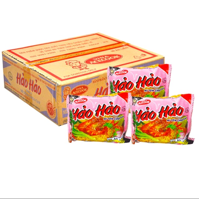 1 GÓI MÌ HẢO HẢO ACECOOK 75G ĐỦ VỊ