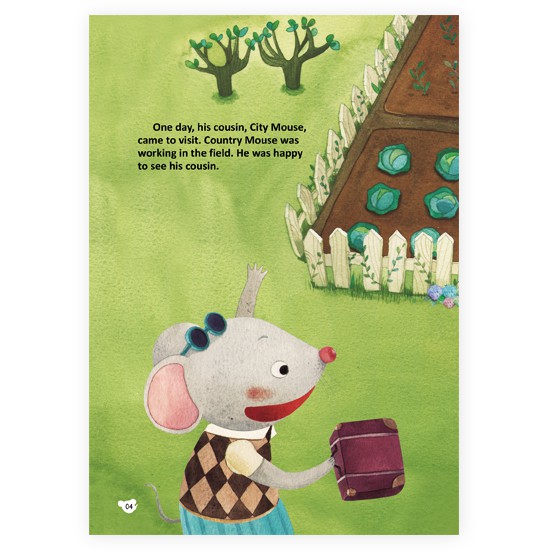 Truyện tranh song ngữ - Chuột Nông Thôn, chuột Thành Phố | BigBuy360 - bigbuy360.vn