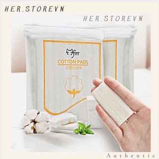 Bông tẩy trang 3 lớp - bông tẩy trang 222 miếng Cotton Pads Mofa Meriden