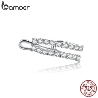  BAMOER 1 Khuyên Vành Tai bạc 925 Cho Nữ sce904 