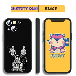 Ốp lưng iphone one piece aesthetic cho iPhone 6 đến iphone13 BLUJOPC005