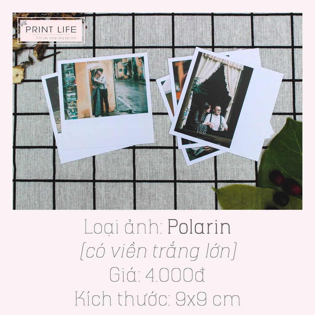 In hình ảnh Polaroid 6x9 chất lượng không phai màu