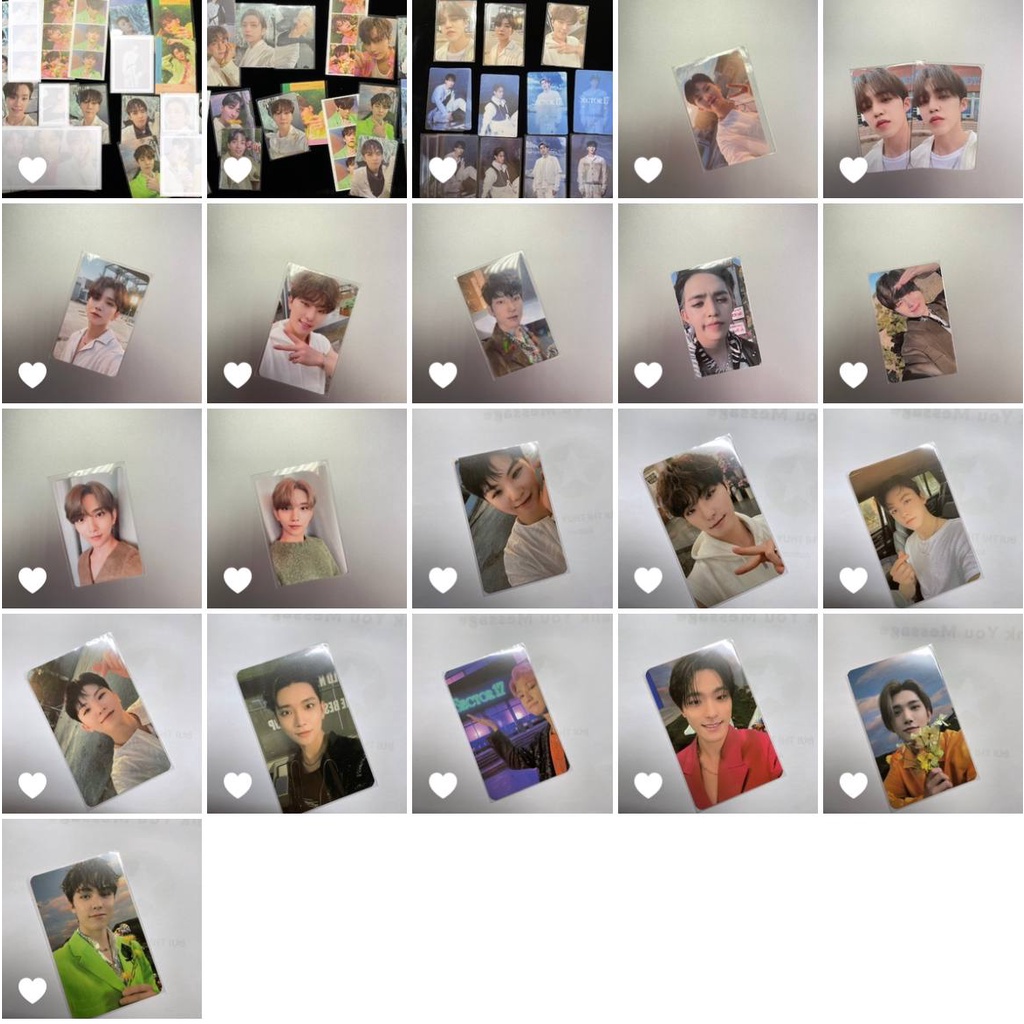 Thẻ hình nhạc SECTOR 17, FACE THE SUN, ATTACCA của SEVENTEEN nhóm, phúc lợi