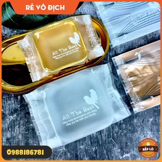 Túi đựng bánh trung thu Chim Hạnh Phúc loại 50gr 75gr 100gr 125gr - 1 set 100 túi